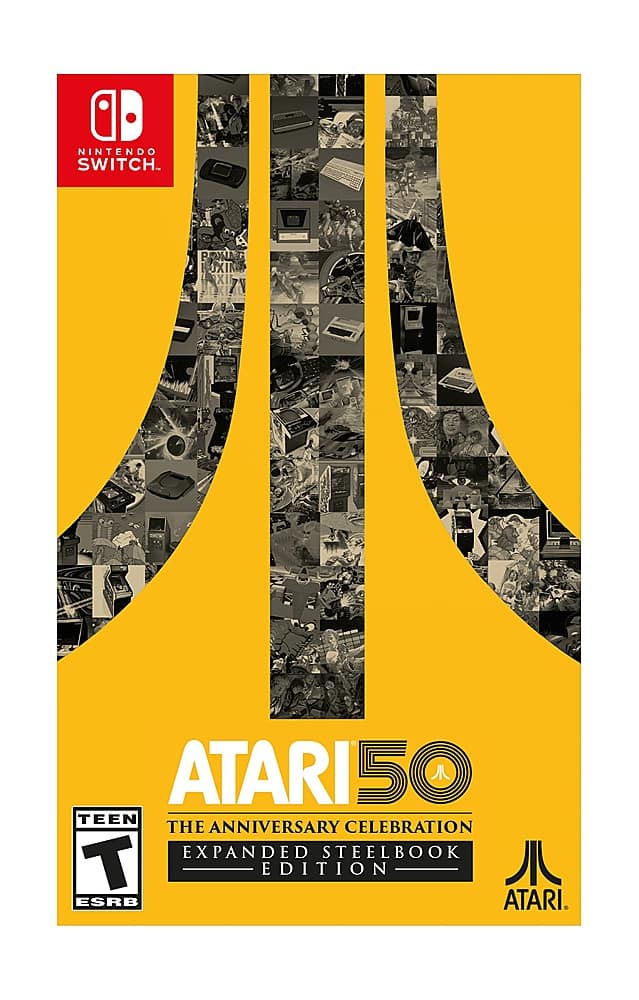 Atari 50: The Anniversary Celebration Expanded Edition SteelBook - Nintendo Switch - Front_Zoom
