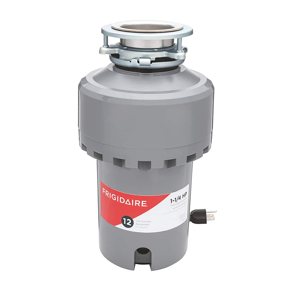 Frigidaire - 1.25HP Garbage Disposal - Gray - Front_Zoom