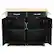 Alt View 20. Costway - Costway Rolling Kitchen Trolley Island Cart Wood Top Storage Cabinet Utility W/ Drawers - Black.