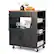 Front. Costway - Costway Kitchen Island Cart Rolling Storage Cabinet w/ Drawer & Spice Rack Shelf - Black.
