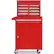 Alt View 19. Costway - Costway 2 in 1 Tool Chest & Cabinet with 5 Sliding Drawers Rolling Garage Organizer - Red.