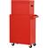 Alt View 21. Costway - Costway 2 in 1 Tool Chest & Cabinet with 5 Sliding Drawers Rolling Garage Organizer - Red.