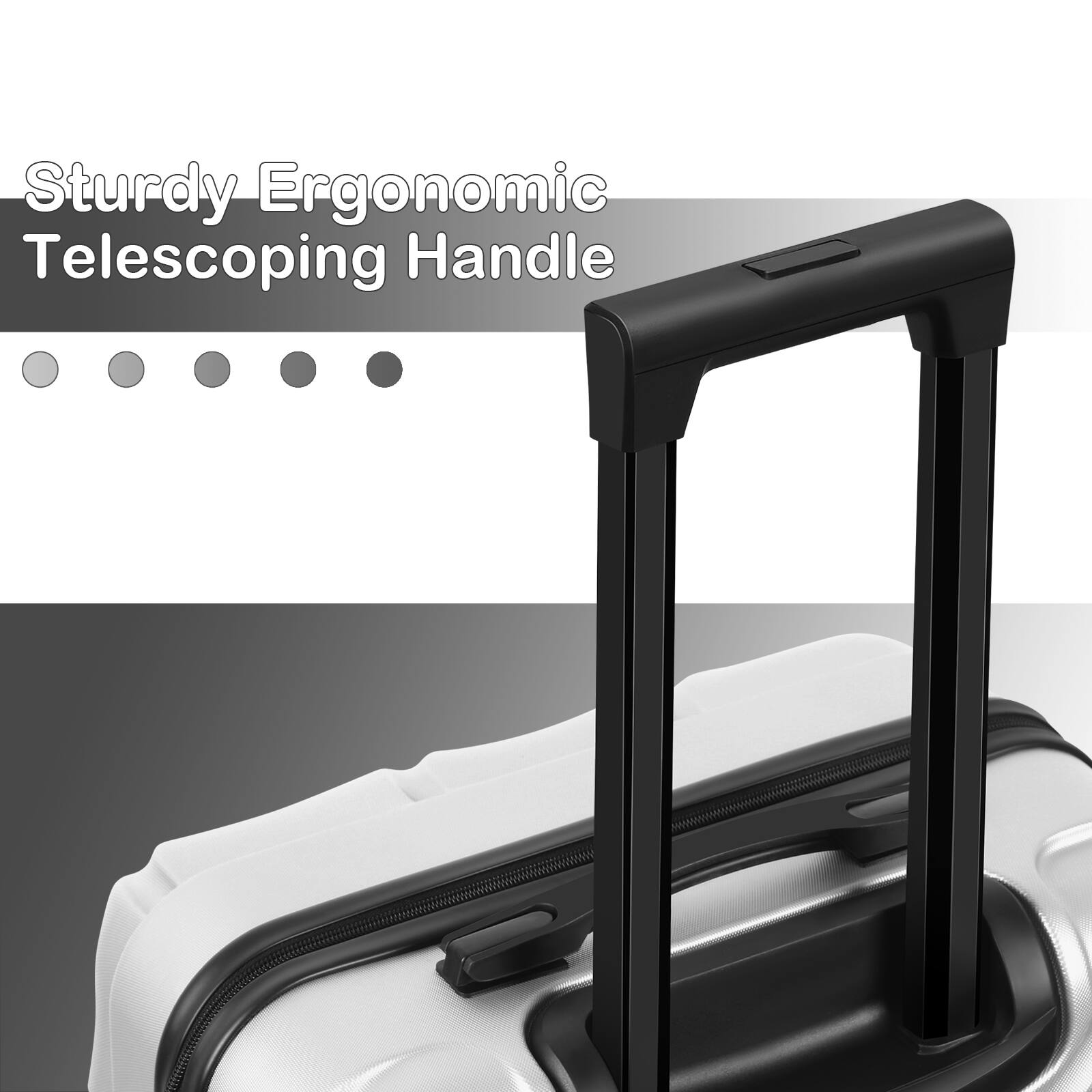 Sturdy Ergonomic Telescoping Handle