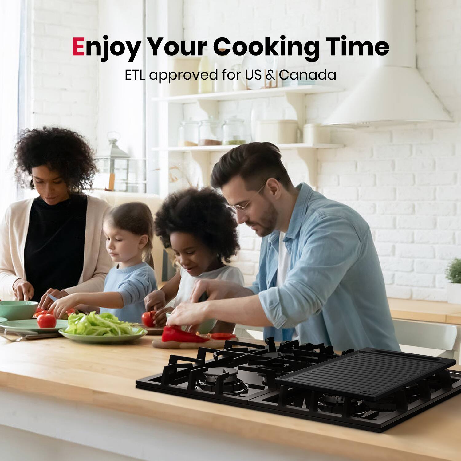 Enjoy Your Cooking Time  
ETL approved for US & Canada