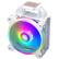 Alt View 13. Cooler Master - Hyper 212 Halo 120mm CPU Cooling Fan with ARGB Lighting - White.