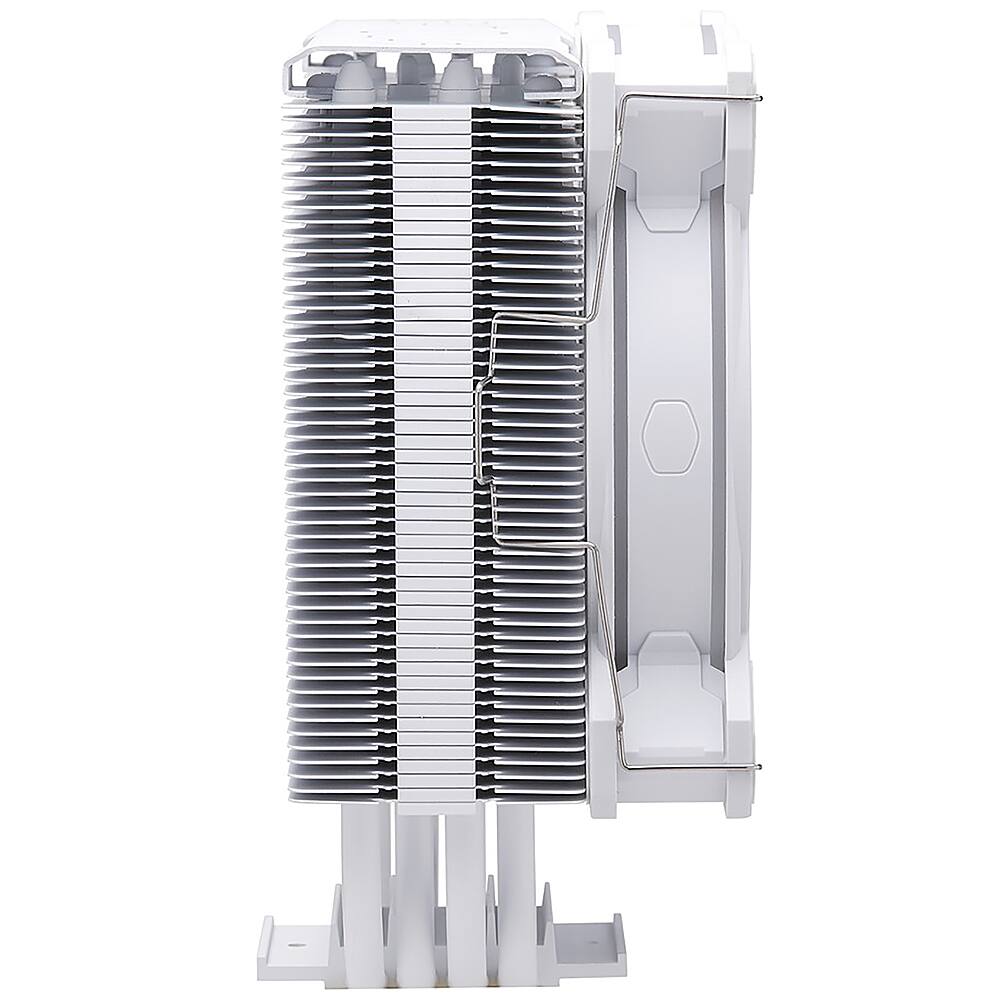 Alt View 17. Cooler Master - Hyper 212 Halo 120mm CPU Cooling Fan with ARGB Lighting - White.