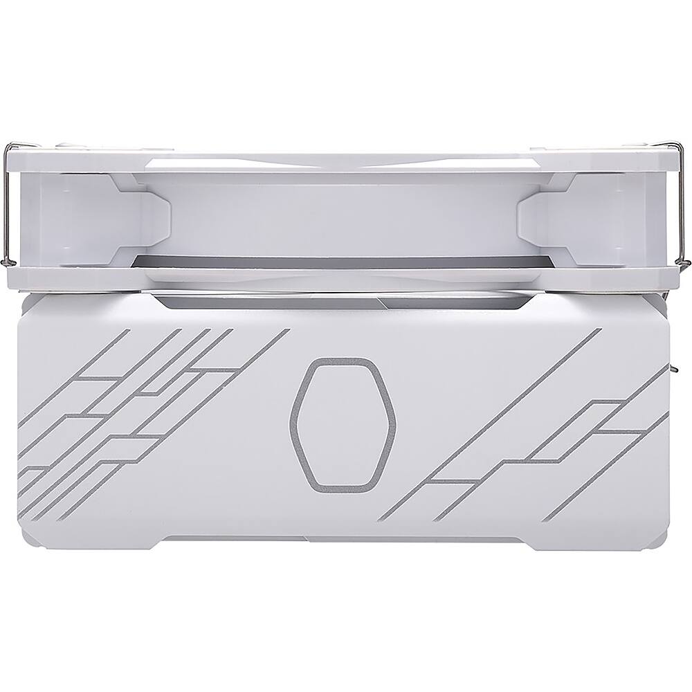 Alt View 19. Cooler Master - Hyper 212 Halo 120mm CPU Cooling Fan with ARGB Lighting - White.