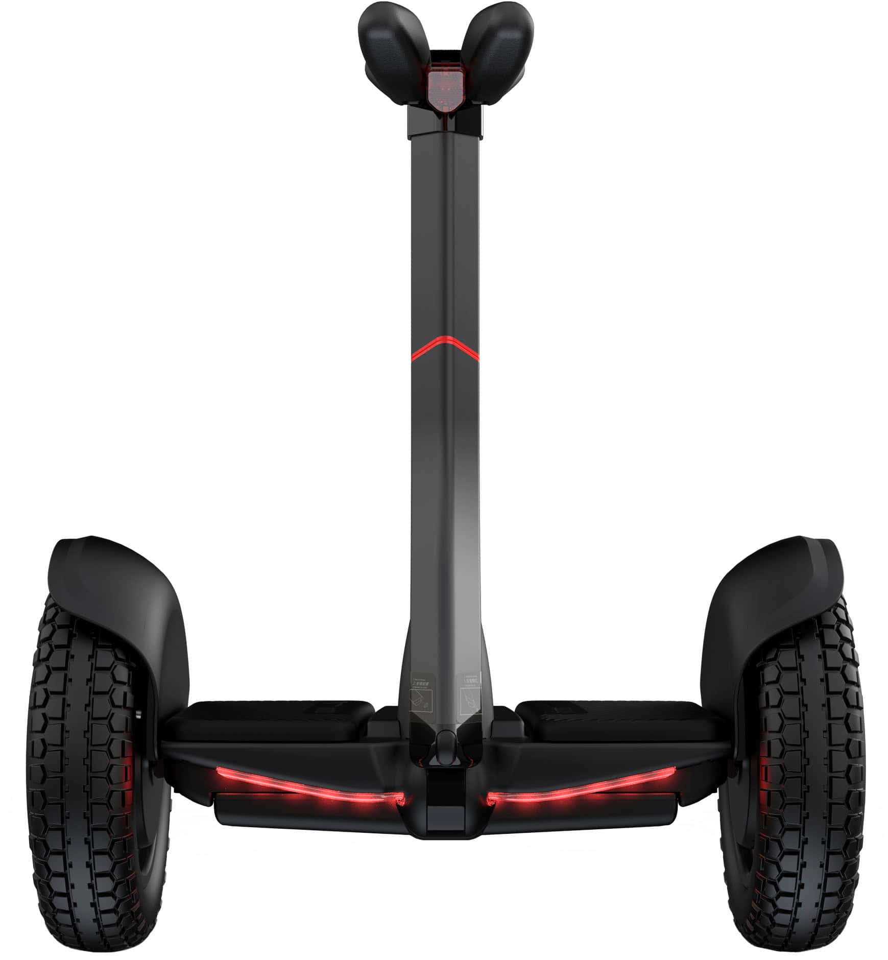 Front. Segway - Ninebot S2 w/21.7 mi Max Operating Range & 11.2 mph Max Speed - Black.