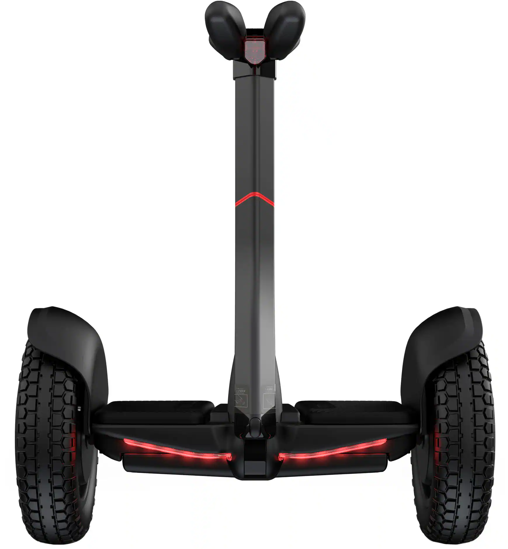 Front. Segway - Ninebot S2 w/21.7 mi Max Operating Range & 11.2 mph Max Speed - Black.