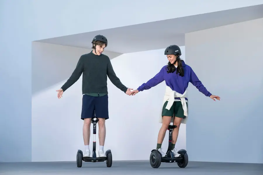 Alt View 19. Segway - Ninebot S2 w/21.7 mi Max Operating Range & 11.2 mph Max Speed - Black.