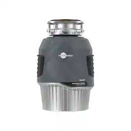 InSinkerator - Evolution Series 1 HP Continuous Feed Garbage Disposer with Power Cord - Gray