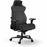 CORSAIR - TC500 LUXE Fabric Gaming Chair - Shadow - Front_Zoom