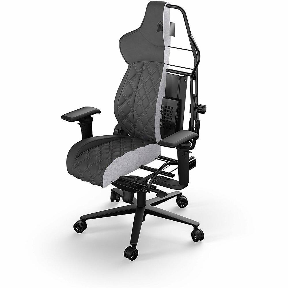 Alt View 25. CORSAIR - Gaming Chair - Shadow, Gray.