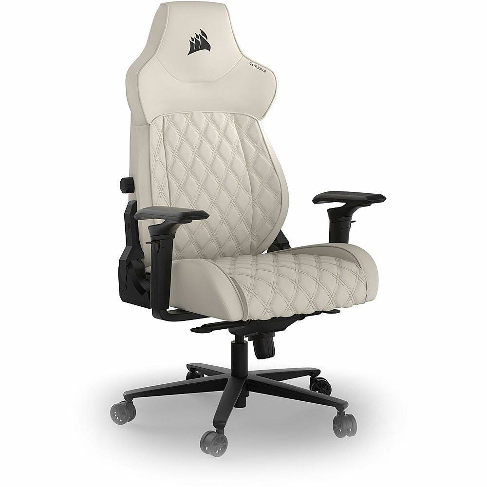 Alt View 16. CORSAIR - Gaming Chair - Frost, Clear.