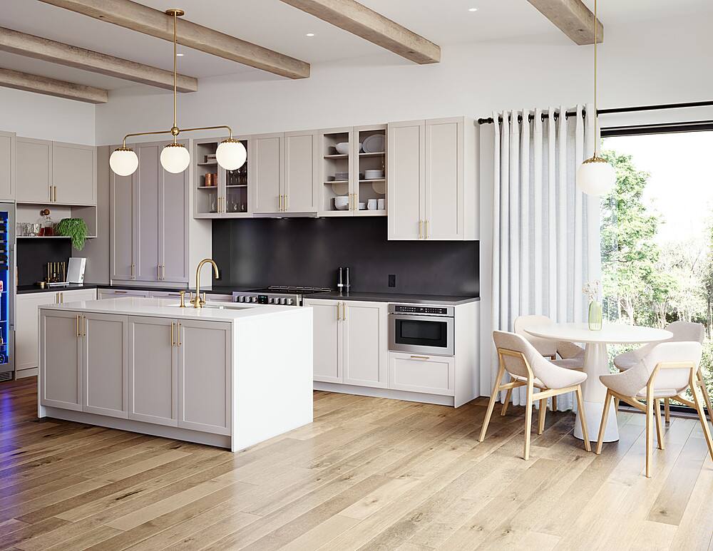 Alt View 13. Zephyr - 30 in. 1.2 cu. ft. Built-In Microwave Drawer - Stainless Steel.