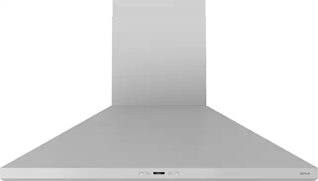 Front. Zephyr - Siena 48 in. 1200 CFM Externally Vented Wall Mount Range Hood with LED Lighting - Stainless Steel.