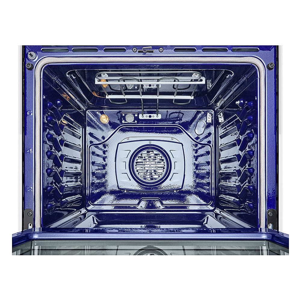 Alt View 20. LG - STUDIO 6.3 Cu. Ft. Slide-In Smart Electric Induction True Convection Range with EasyClean and Air Sous Vide - Essence White.