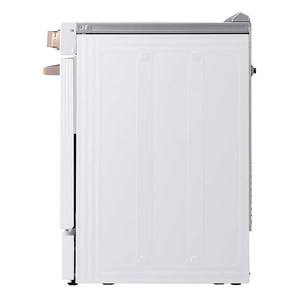 Alt View 24. LG - STUDIO 6.3 Cu. Ft. Slide-In Smart Electric Induction True Convection Range with EasyClean and Air Sous Vide - Essence White.