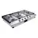 Alt View 16. LG - STUDIO 36” Built-In Smart Gas Cooktop with 5 burners and Griddle - Essence White.