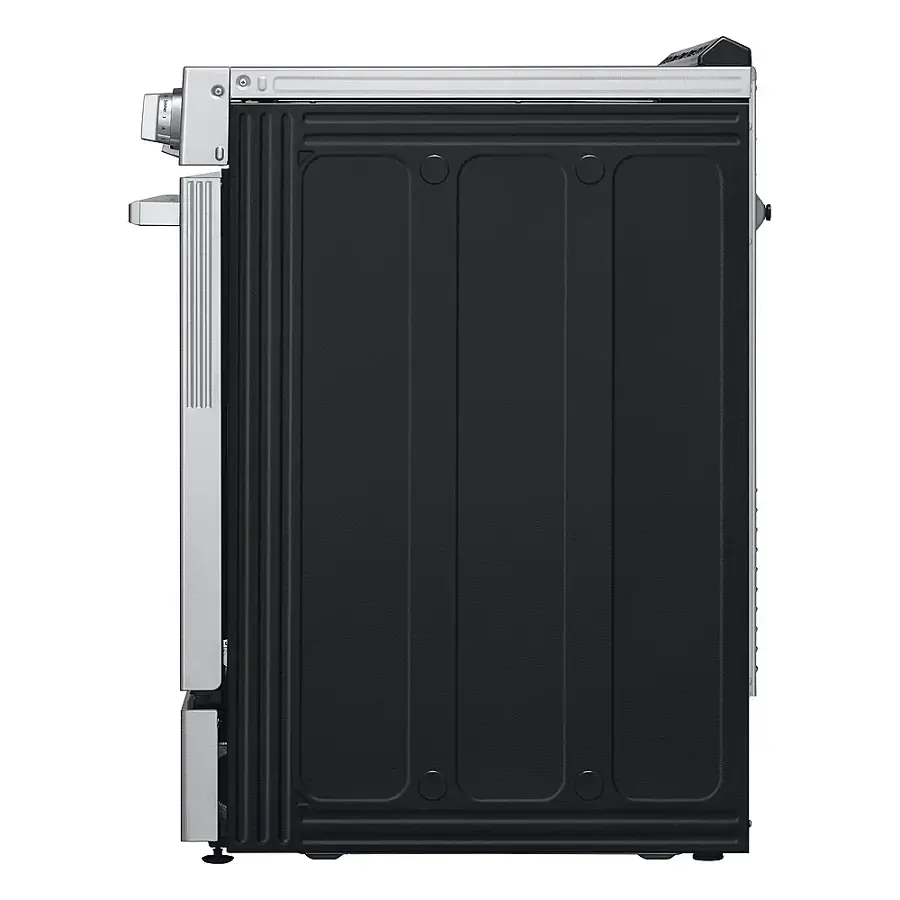 Alt View 24. LG - STUDIO 6.3 Cu. Ft. Slide-In Smart Electric Induction True Convection Range with EasyClean and Air Sous Vide - Stainless Steel.