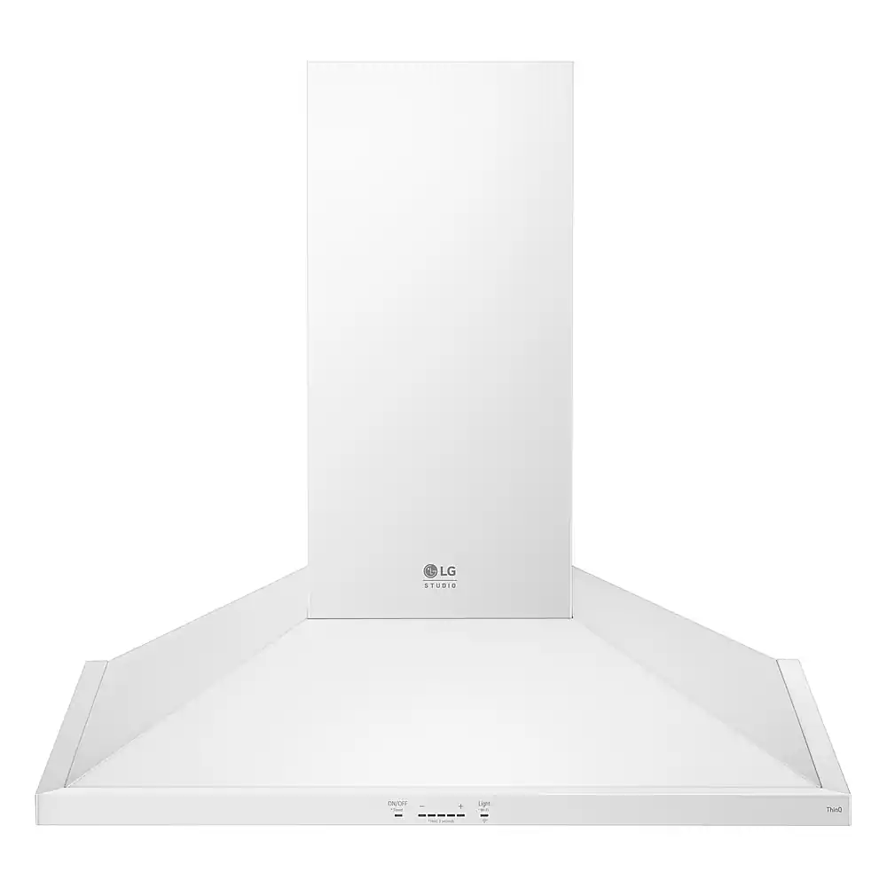 LG STUDIO - 36 inches - Externally Vented - Wall Range Hood - Essence White