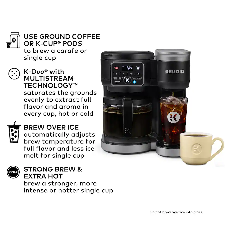 Keurig Duo K Cafe Manual Keurig K Duo Single Serve Carafe Coffee