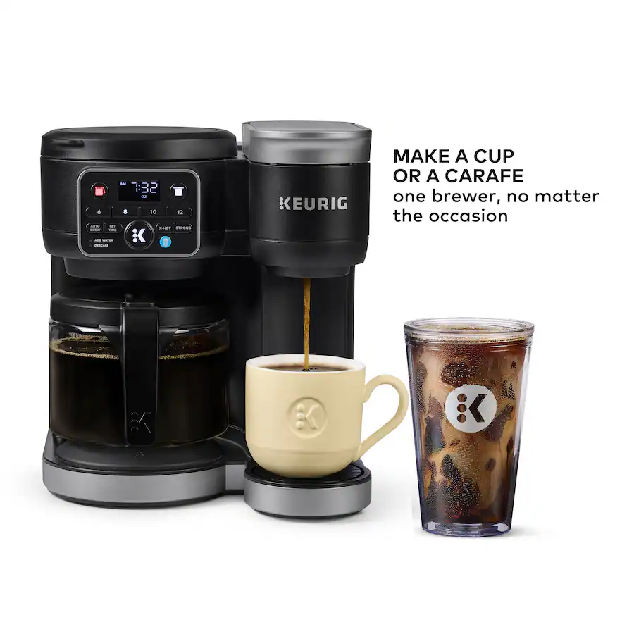Keurig K Duo Single Serve Carafe Coffee Maker Black 5000378536