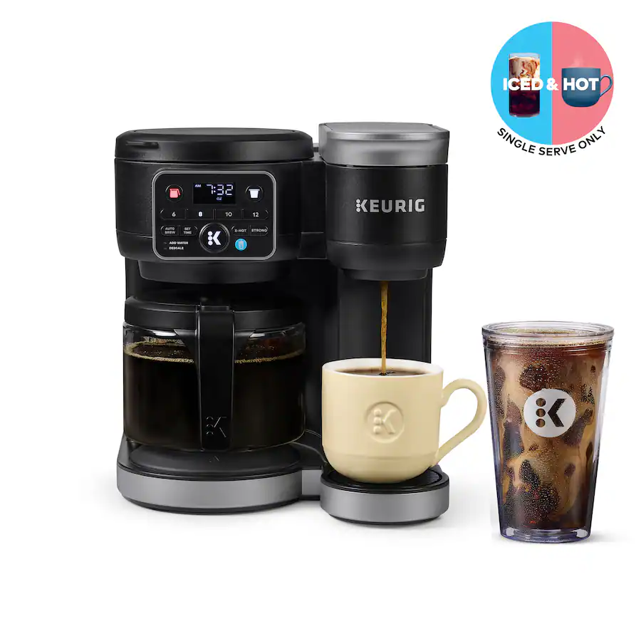 Keurig K Duo Single Serve Carafe Coffee Maker Black 5000378536