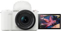 Sony - Alpha ZV-E10 II Mirrorless Content Creators’ Camera Kit with 16-50mm OSS II Lens - White - Front_Zoom