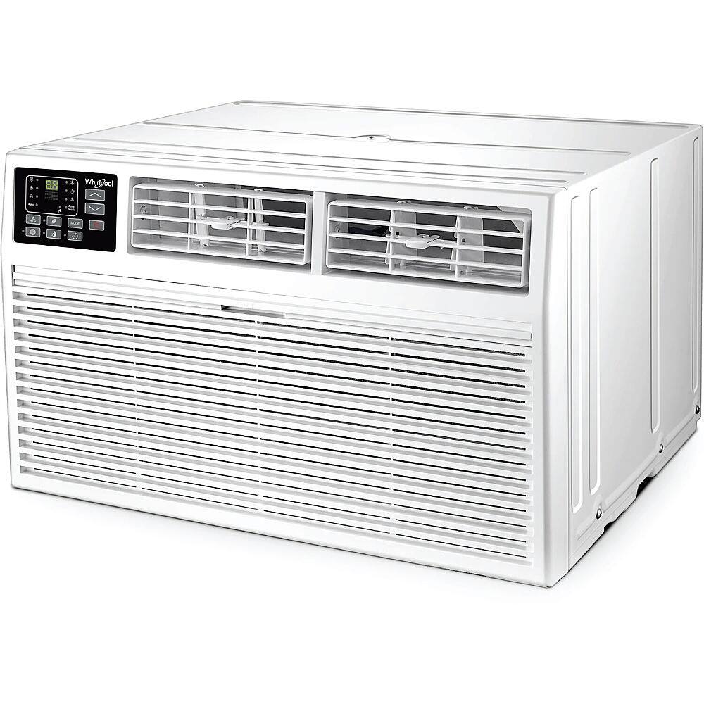 Alt View 12. Whirlpool - 10,000 BTU 230V Through the Wall Air Conditioner with Supplemental Heat - White.