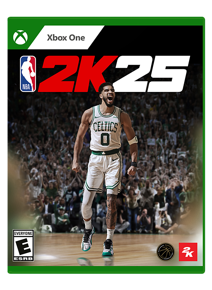 Xbox One NBA 2K25 Ani Celtics O e EVERYONE E ESRB MATIERAS RUTBAS 2K.