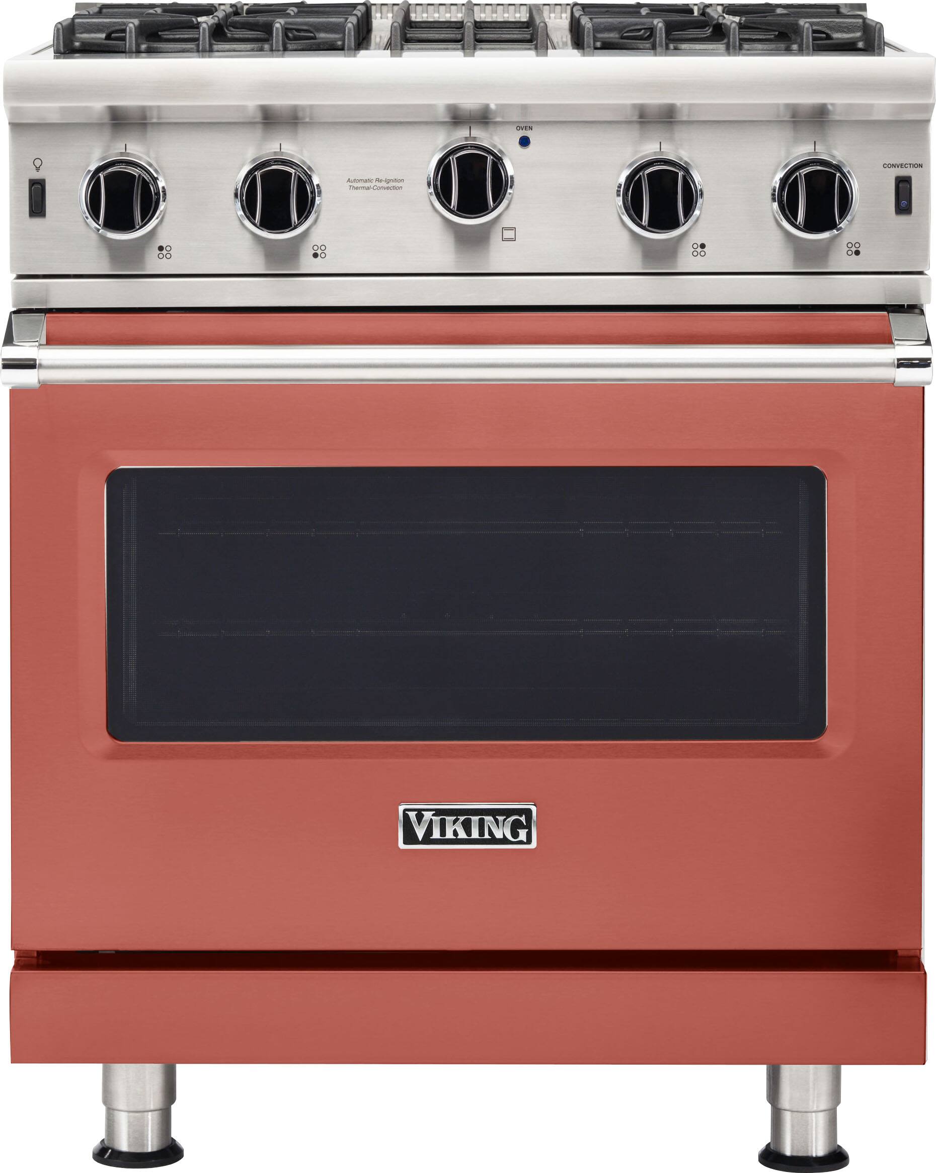 Viking - 5-Series Gas Open Burner Range - Spiced Cider