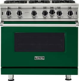 Viking - 5-Series Gas Open Burner Range - Ivy