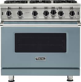 Viking - 5-Series Gas Open Burner Range - November Sky