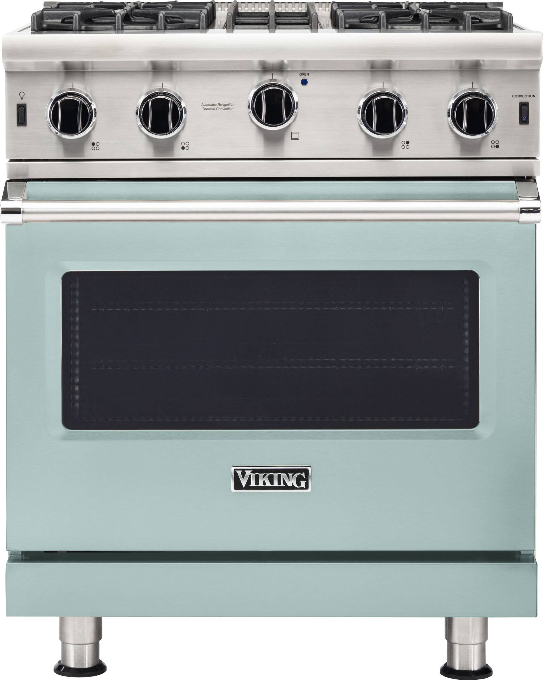 Viking - 5-Series Gas Open Burner Range - Splash