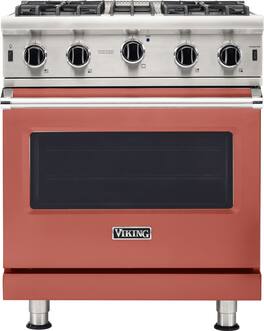 Viking - 5-Series Gas Open Burner Range - Spiced Cider