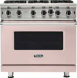Viking - 5-Series Gas Open Burner Range - Blush
