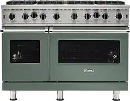 Viking - 5-Series Gas Open Burner Range - Eucalyptus