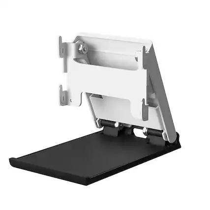 Front. Amazon - Made for Amazon Stand for Echo Hub - White.