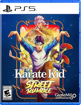 PS5 The Karate Kid: Street Rumble EVERYONE 10+ GameMill Entertainment ESRB - E10+ (Everyone 10+)