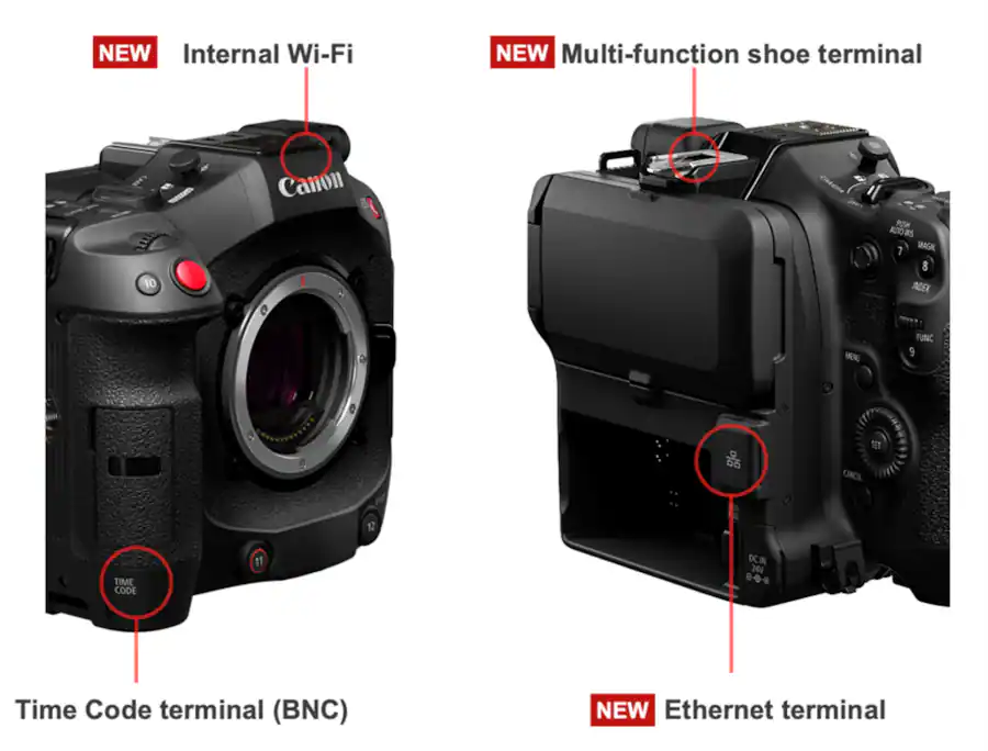 Canon EOS C80 6K Video Mirrorless Cinema Camera (Body Only) Black