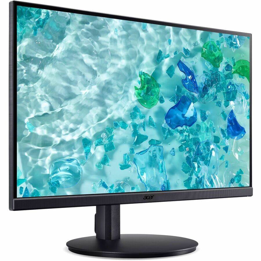 Angle. Acer - Acer Vero CB272K 27" 4K UHD Monitor - IPS - 16:9 - 2x 2.0W speakers - 2x HDMI - DisplayPort 1.2 - Black UM.HB2AA.011 - Black.