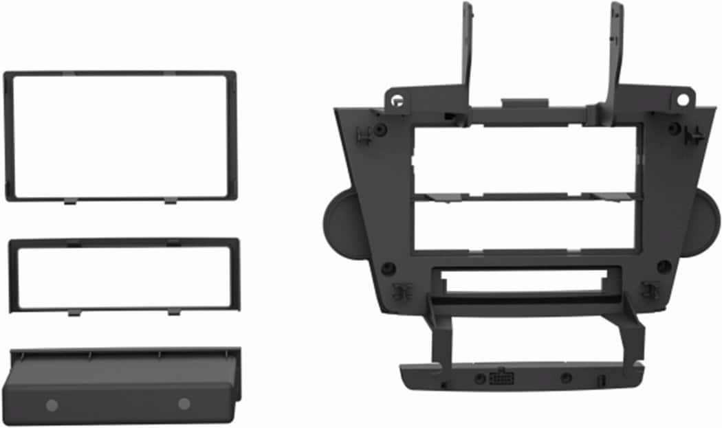 Back. Metra - Dash Kit for 2008-2012 Toyota Highlander (with NAV) Vehicles - Black.