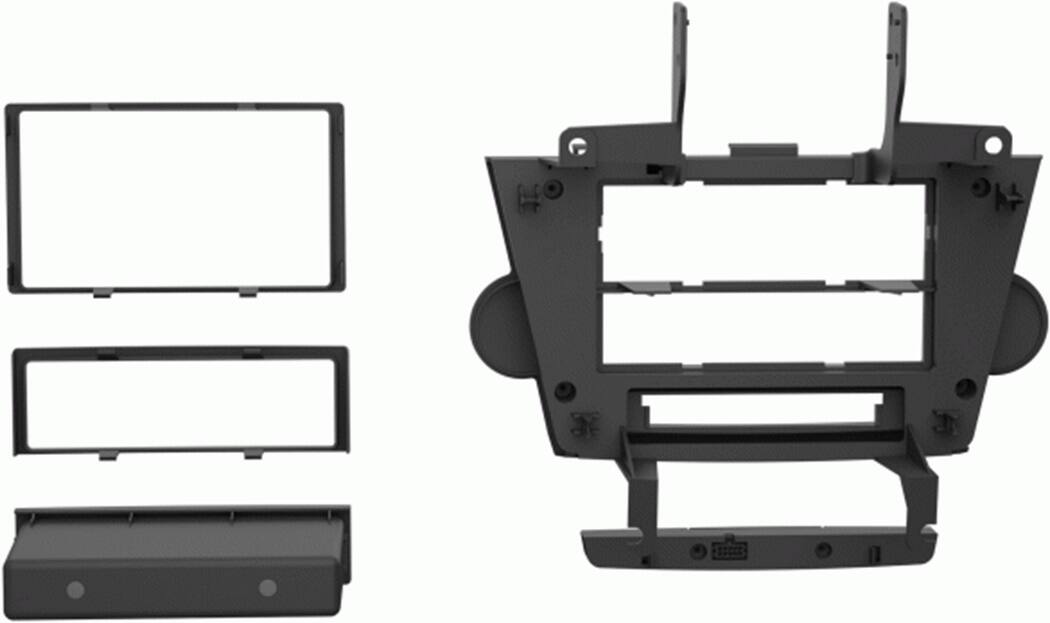 Back. Metra - Dash Kit for 2008-2012 Toyota Highlander (with NAV) Vehicles - Black.