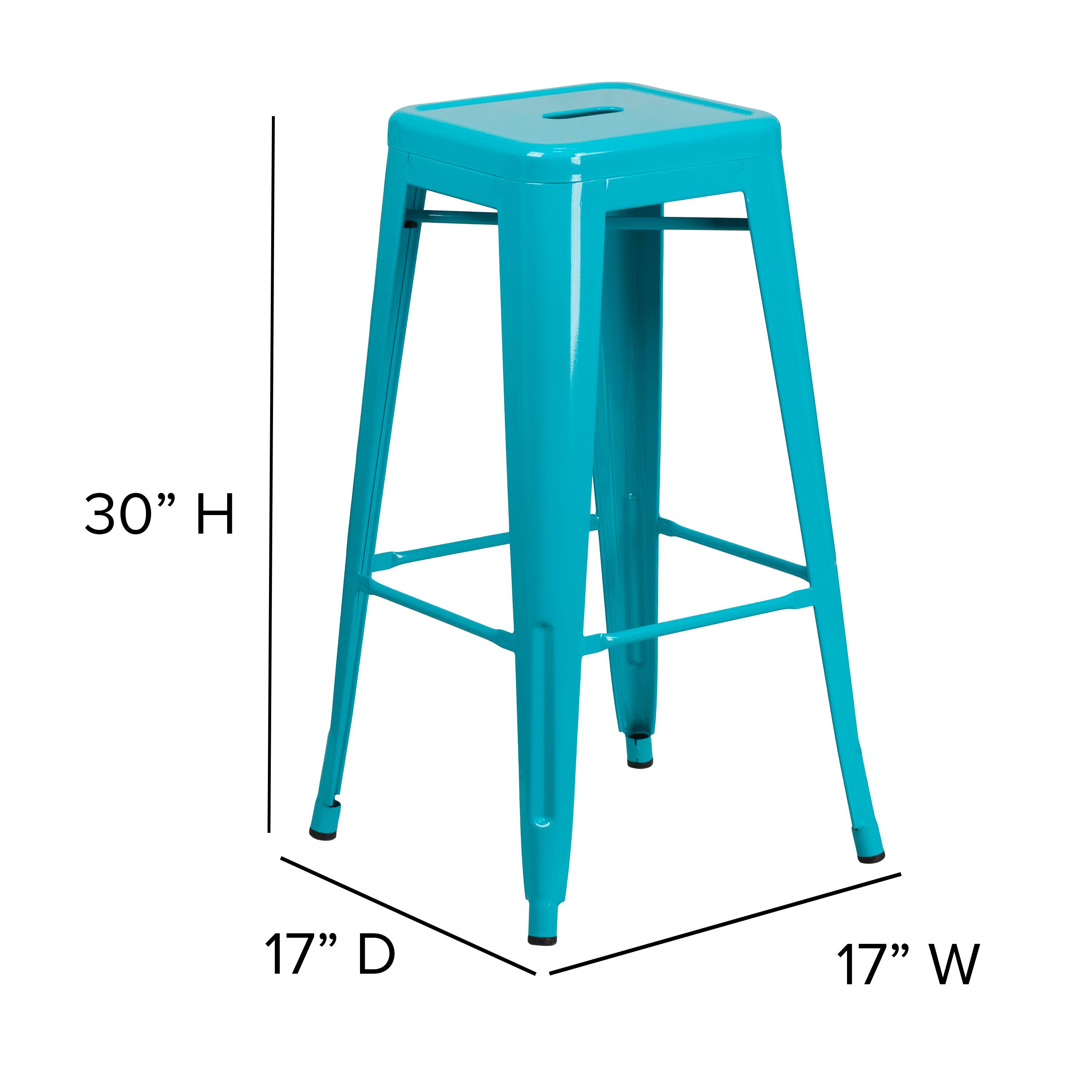 30" H 17" D 17" W