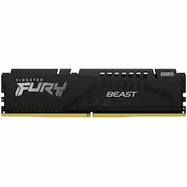 Kingston - FURY Beast RAM Module - For Motherboard - 64 GB (1 x 64GB) - DDR5-5600/PC5-44800 DDR5 SDRAM - 5600 MHz - Unknown