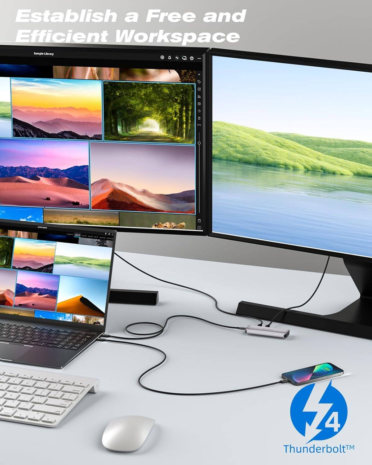 Establish a Free and Efficient Workspace

Sample Library

Thunderbolt™ 4