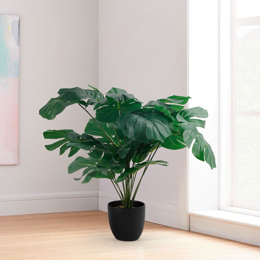Oumilen - Artificial Potted Plants - Fake Greenery Potted Plants for Indoor Outdoor Housewarming Gift price history on PriceWatchPro