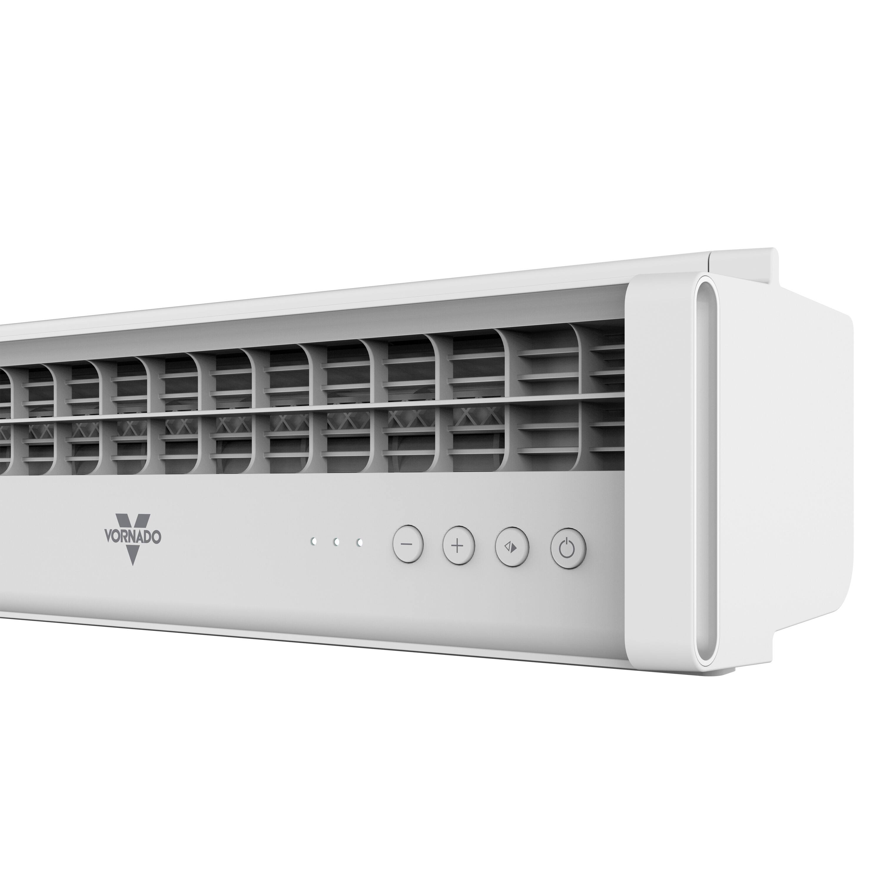 Alt View 19. Vornado - PORTAL Window Fan with Reversible Exhaust, Weather Resistant Case, White - White.