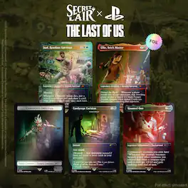Wizards of The Coast - Magic: The Gathering TCG: Secret Lair x The Last of Us Part I - Rainbow Foil Edition